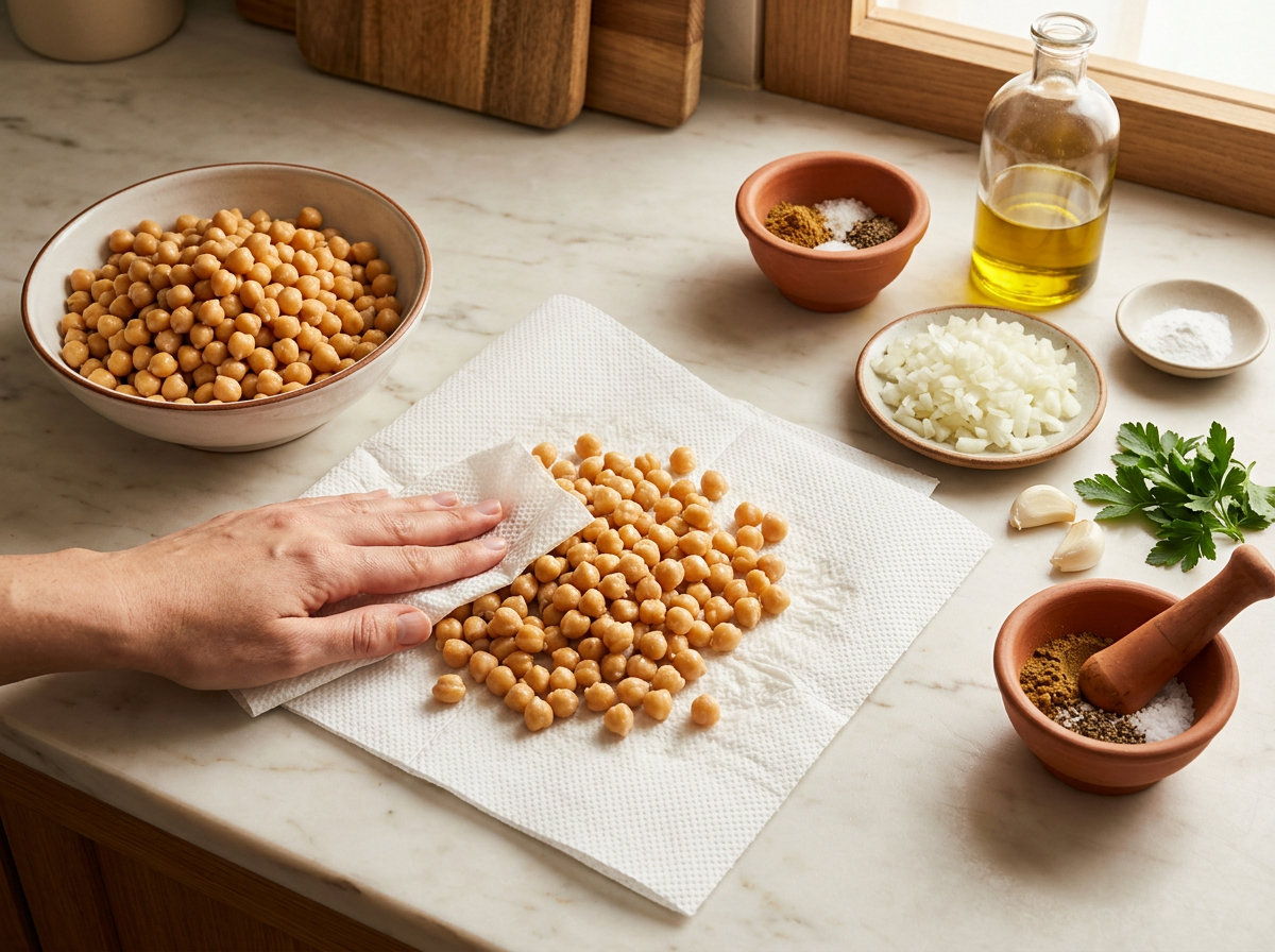 Passaggio 1: Prepara e Asciuga gli Ingredienti Principali