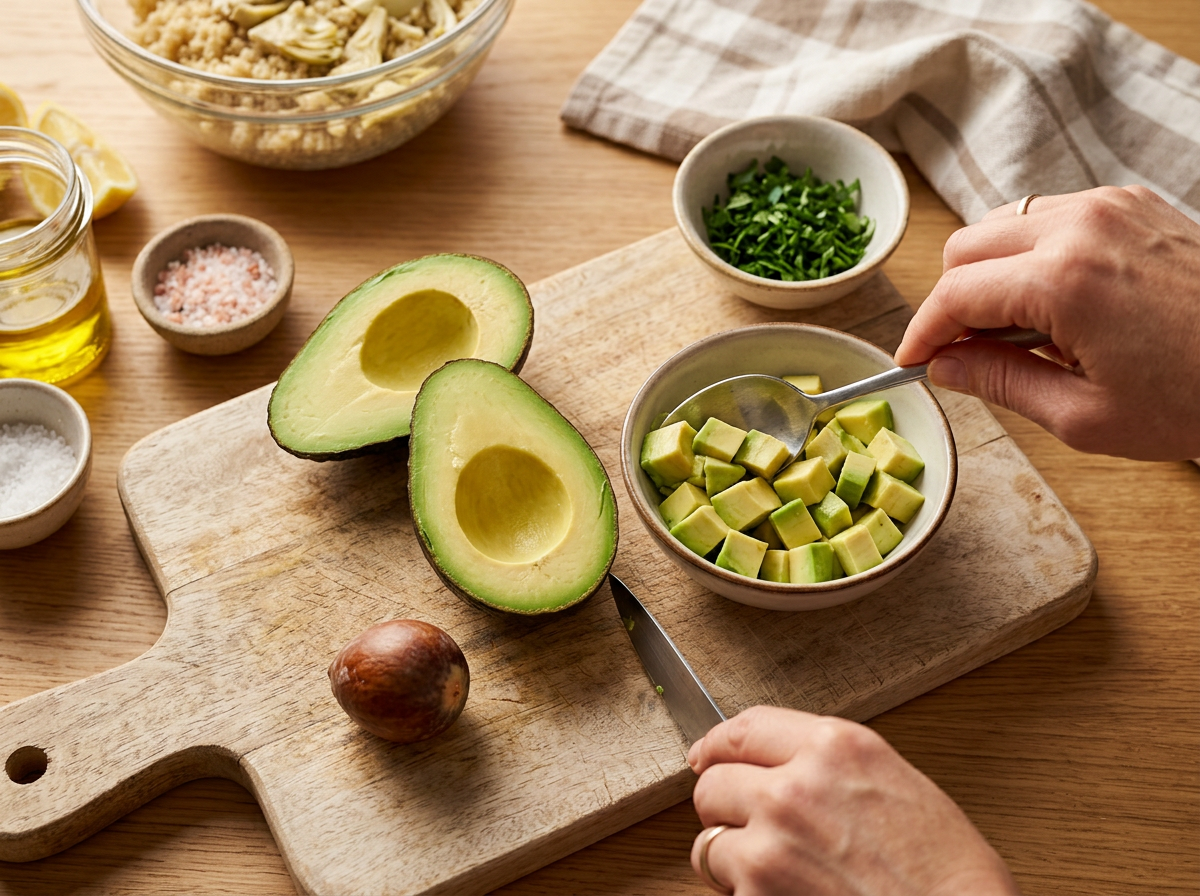 Passaggio 5: Prepara l'Avocado Fresco e Cremoso