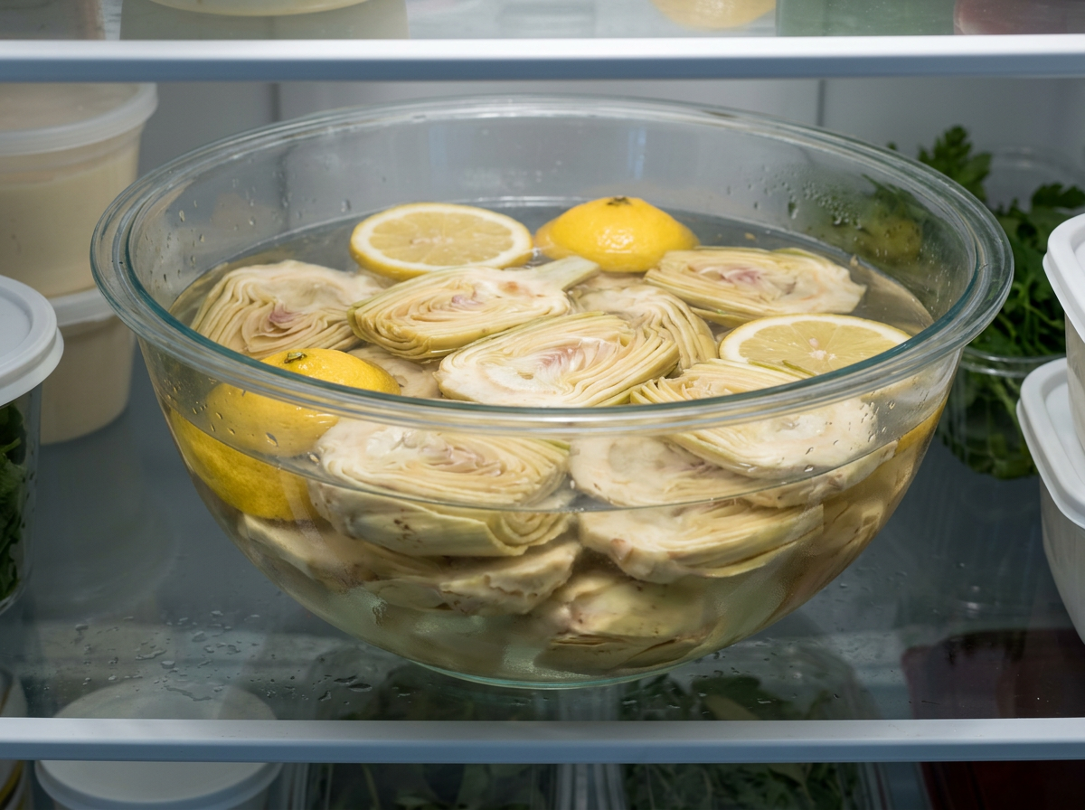 Passaggio 4: Lascia Riposare i Carciofi
