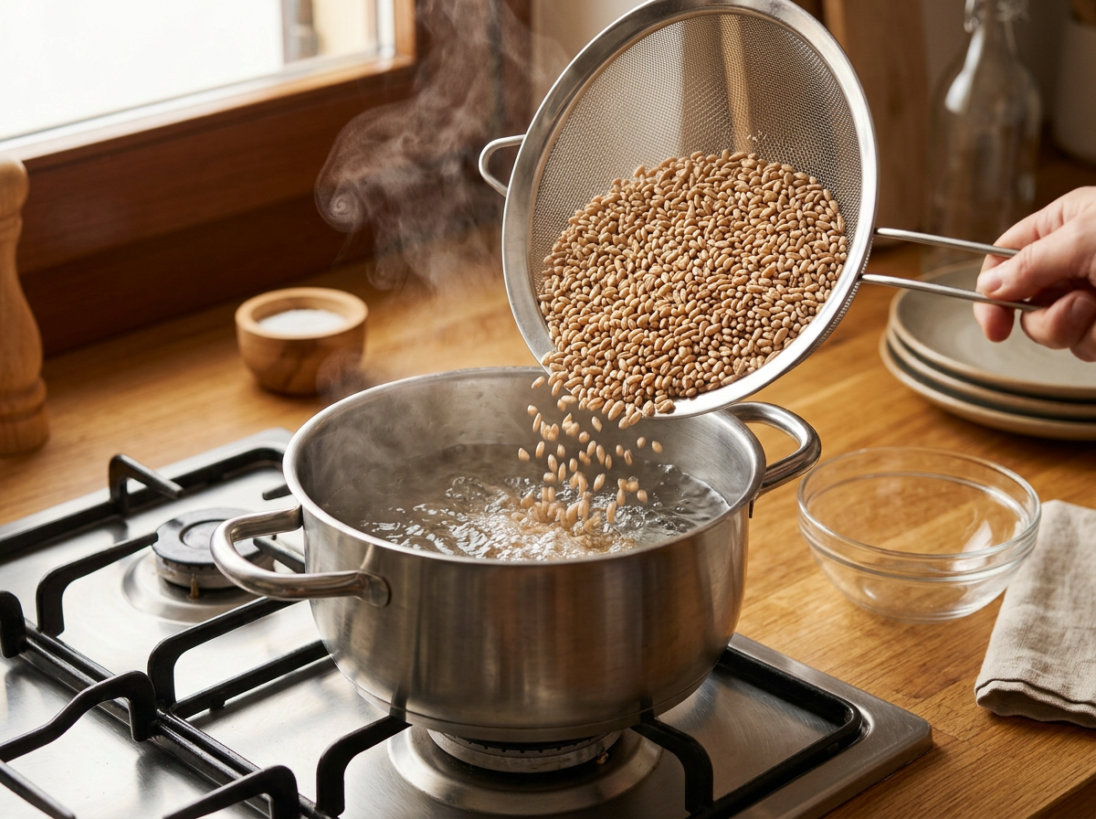 Passaggio 1: Step 1: La Cottura del Farro