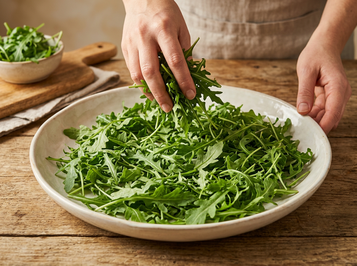 Passaggio 1: Prepara la rucola