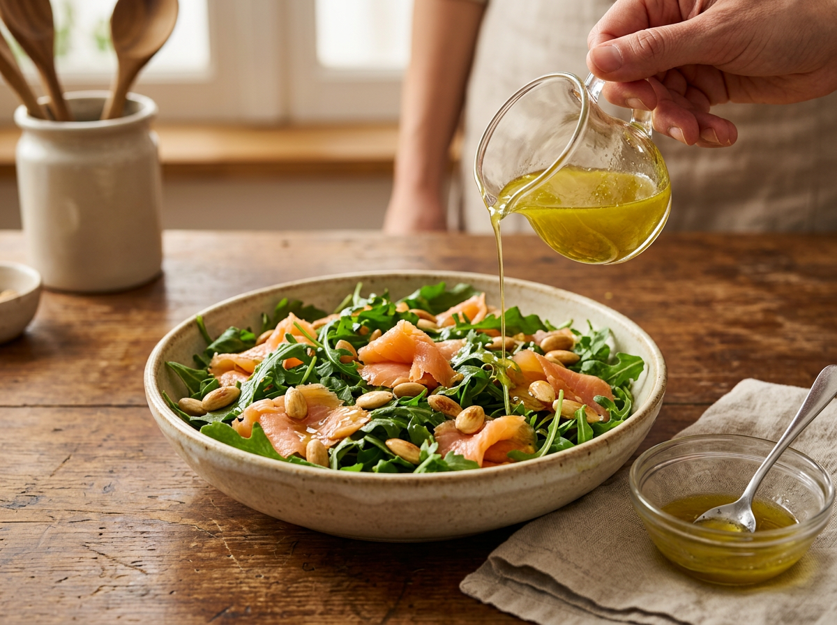 Passaggio 7: Emulsiona la vinaigrette