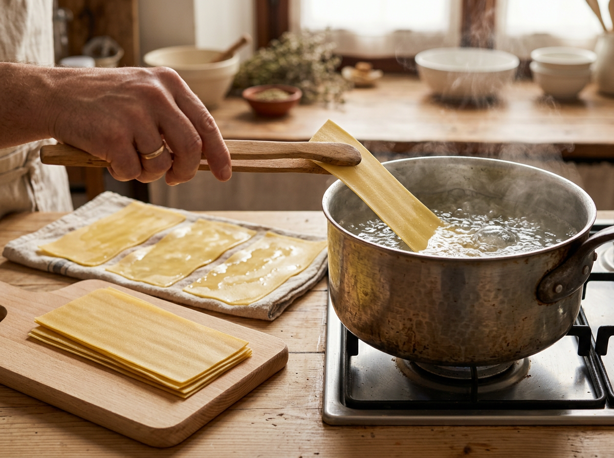 Passaggio 3: Prepara la Pasta per la Lasagna