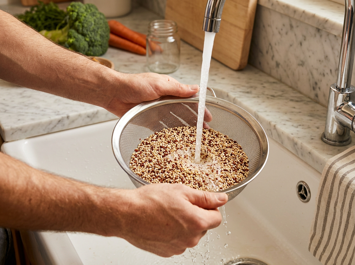 Passaggio 2: Cottura della Quinoa