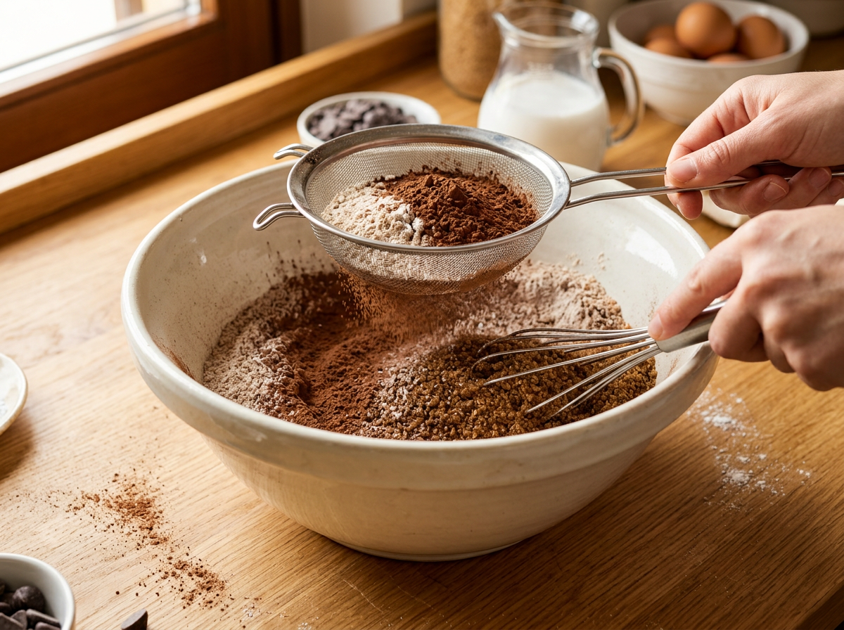 Passaggio 2: Unire gli Ingredienti Secchi