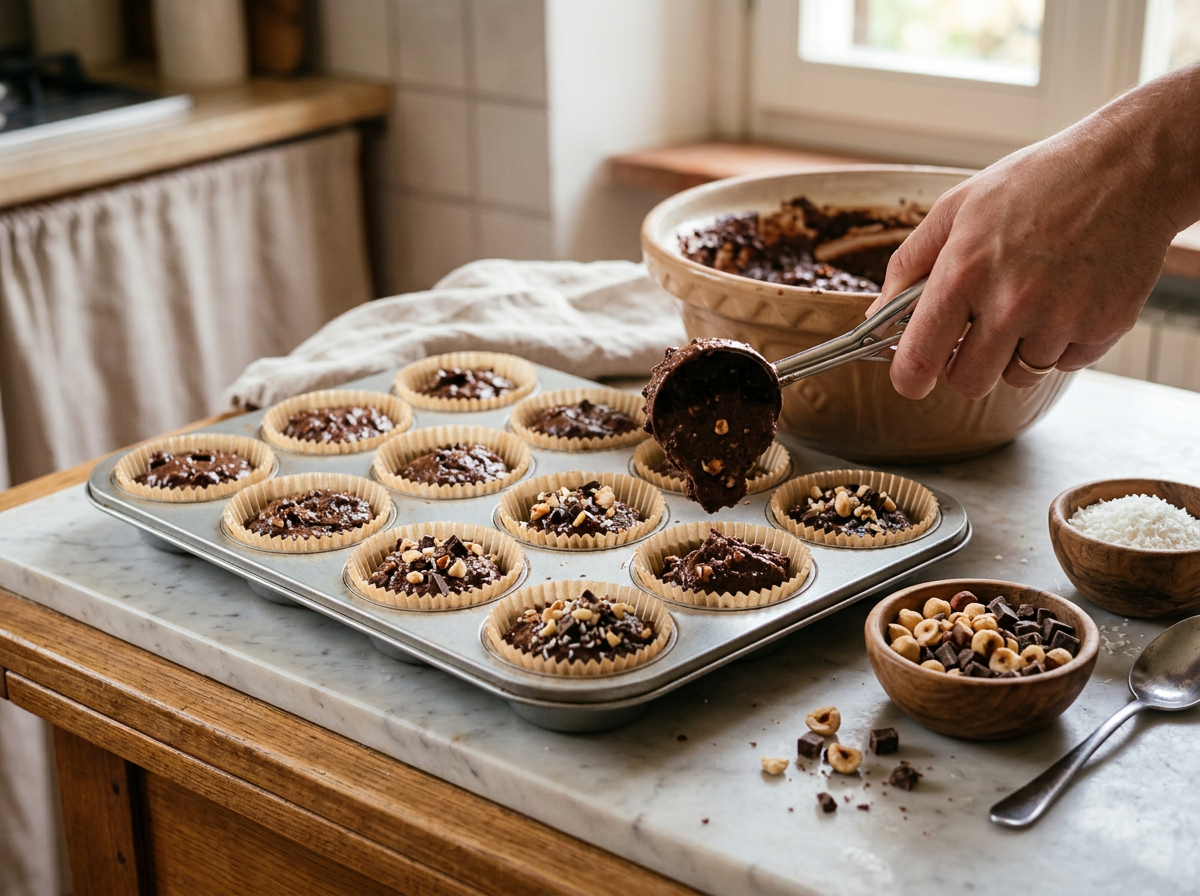 Passaggio 4: Aggiunta delle nocciole e del cioccolato