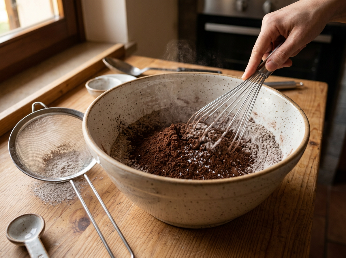 Passaggio 2: Miscelare gli Ingredienti Secchi