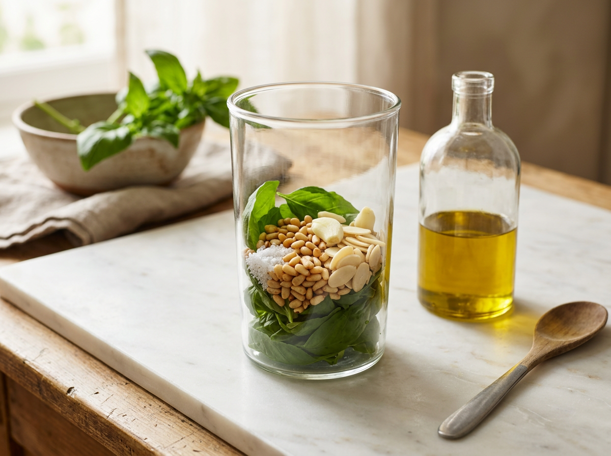 Passaggio 3: Assembla gli Ingredienti nel Frullatore