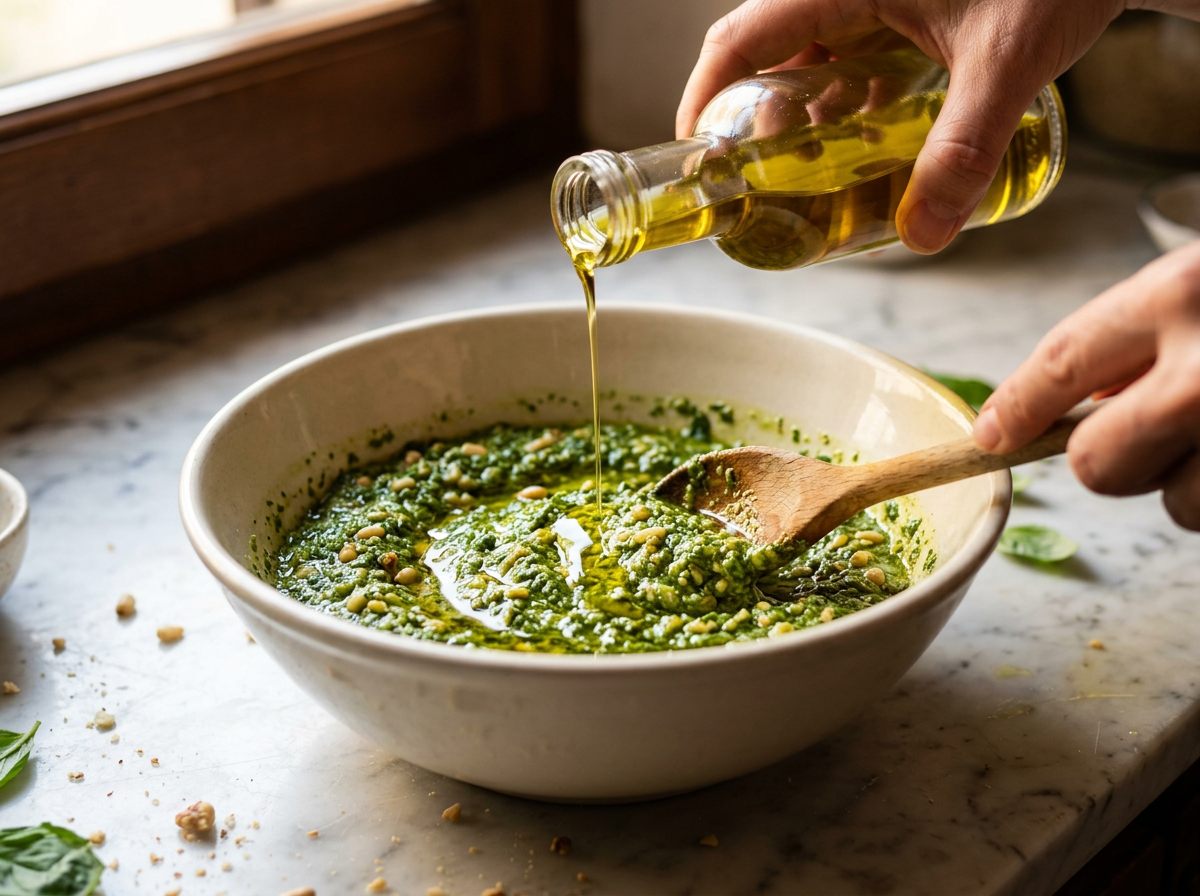 Passaggio 7: Completa con Olio Extravergine d'Oliva a Crudo