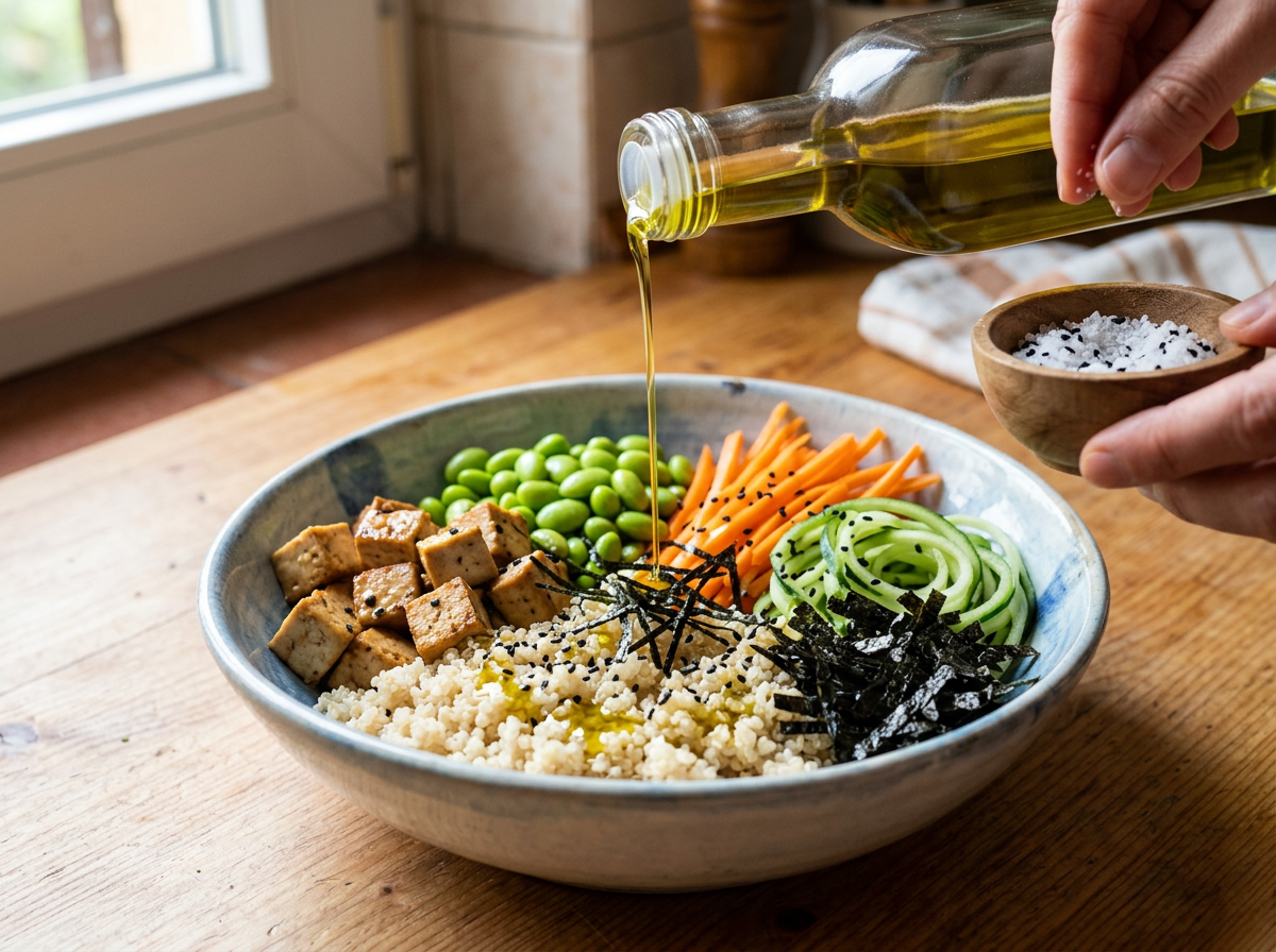 Passaggio 5: Assemblaggio Artistico del Poke Bowl