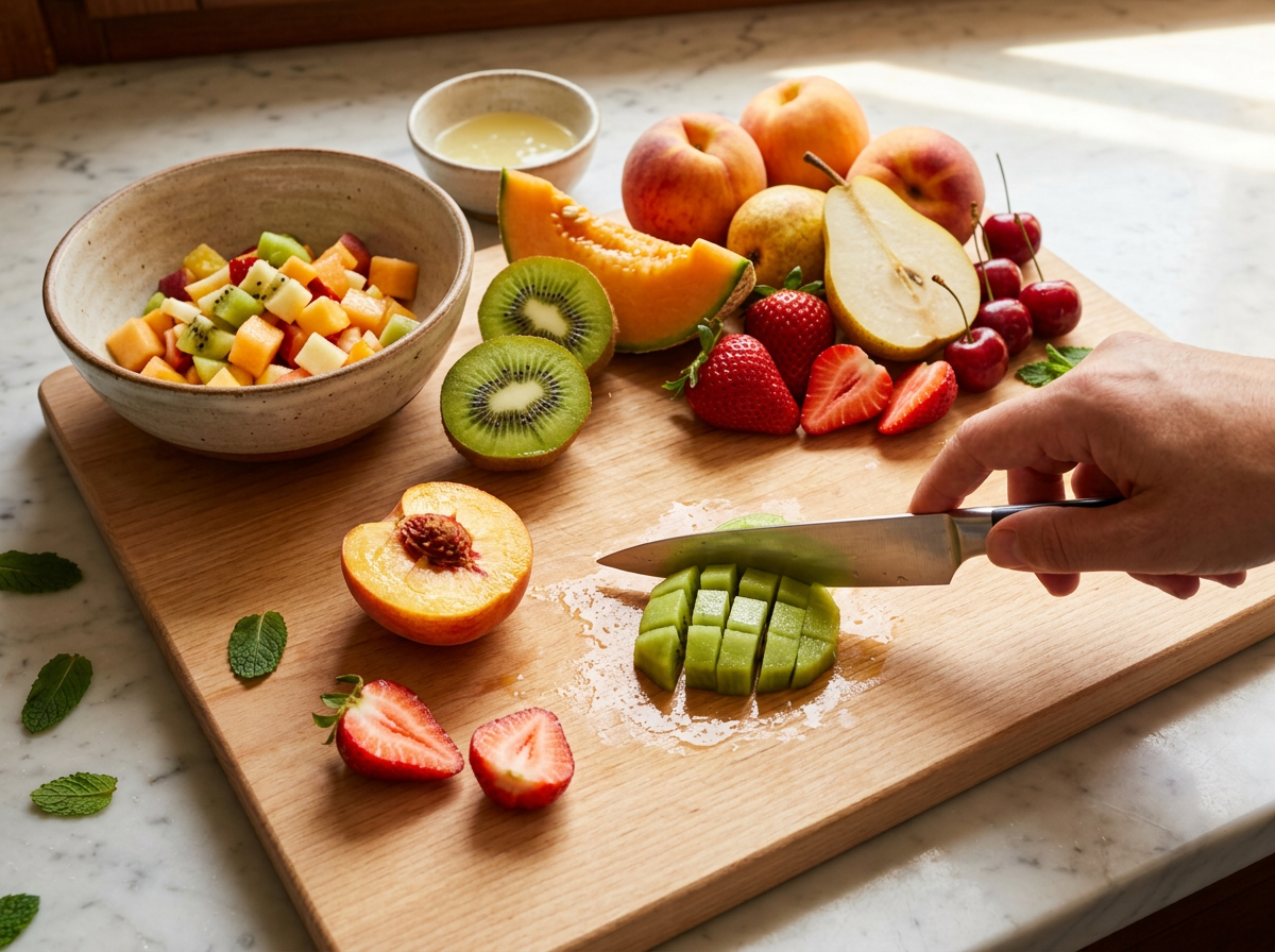Passaggio 4: Prepara la Frutta Fresca