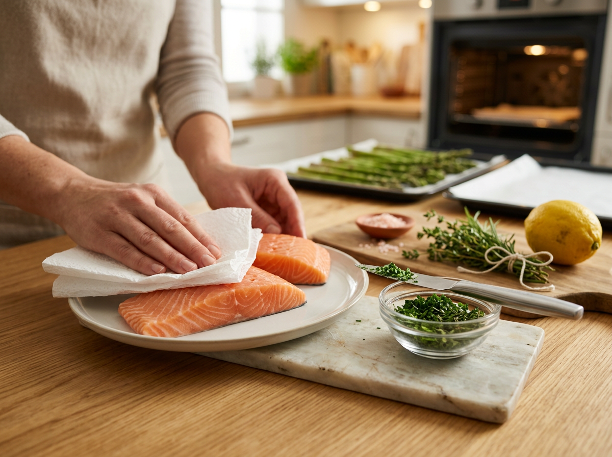 Passaggio 3: Preparazione del Salmone e del Mix Aromatico