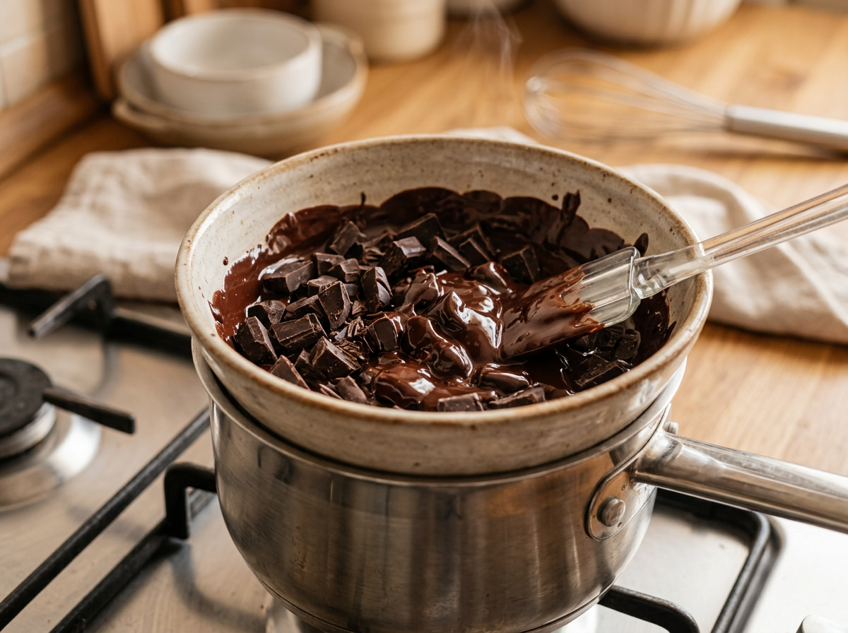 Passaggio 2: Scioglimento del Cioccolato