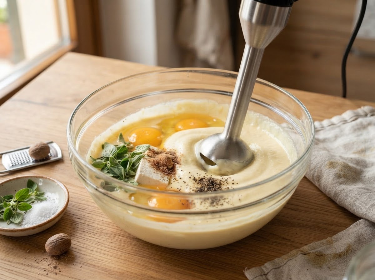 Passaggio 4: Preparazione della crema legante