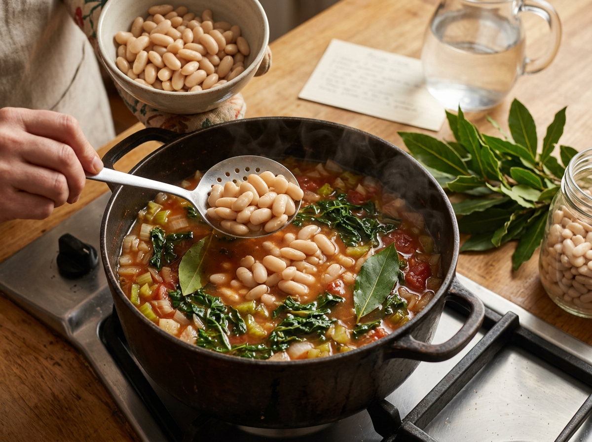 Passaggio 7: Aggiungi i Fagioli e Rendi Cremosa la Zuppa